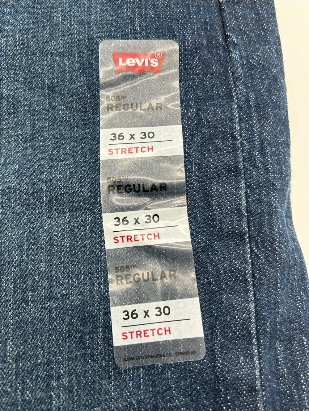 Levi’s 505 Regular Fit Straight Leg Jeans With A Classic Dark Wash